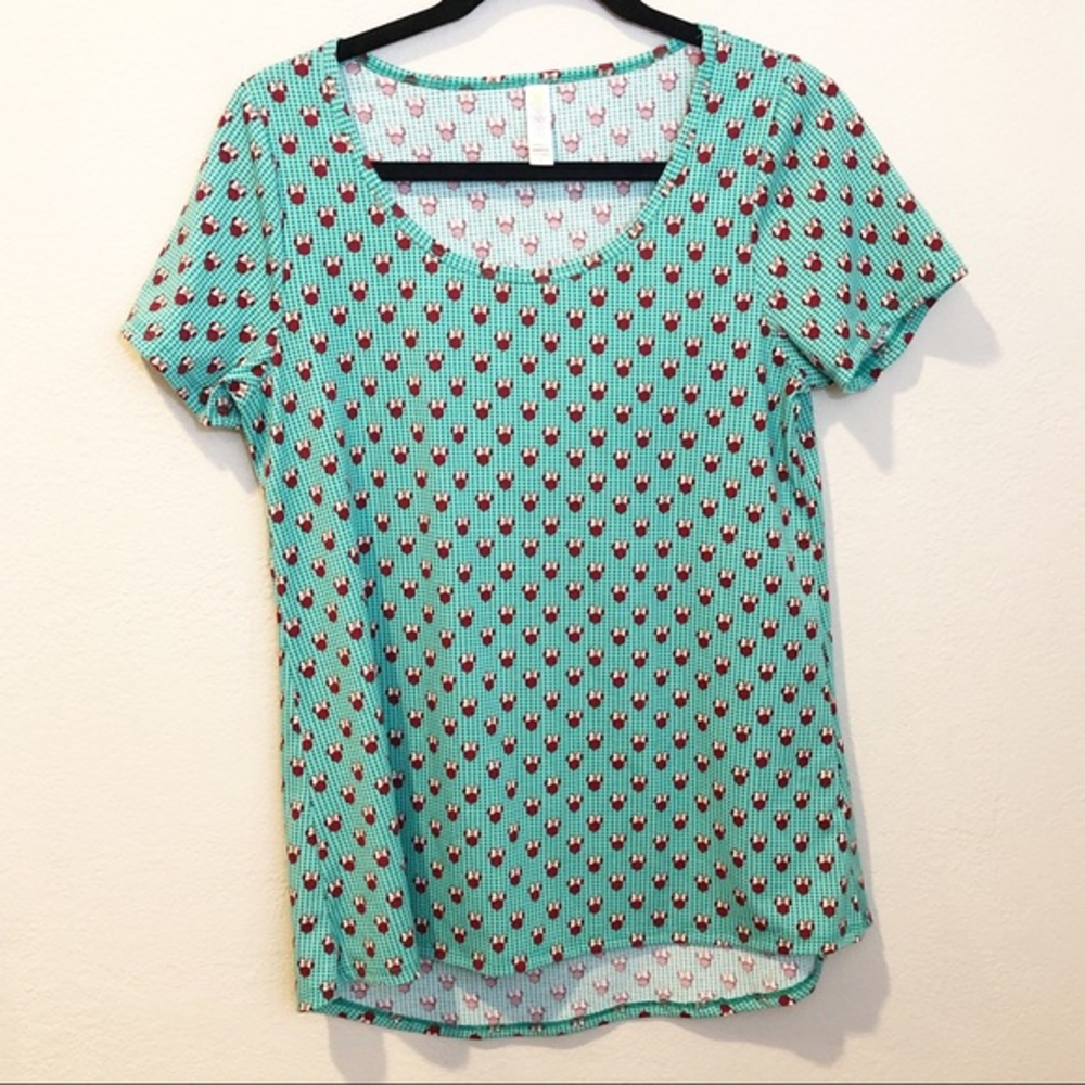 LulaRoe Disney Minnie‎ Mouse Classic T NWOT